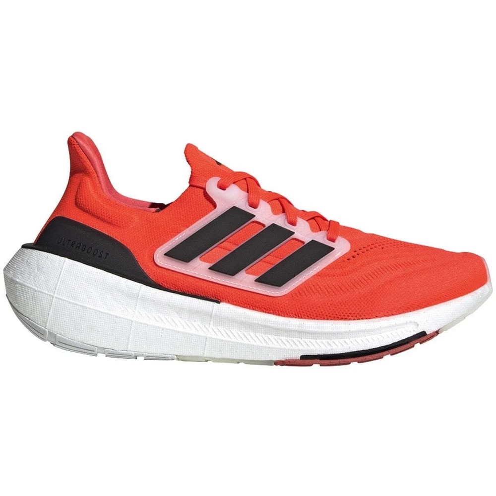 Adidas ULTRABOOST LIGHT 'SOLAR RED BLACK' HQ6341 Mens Size 9.5 Womens 10.5 NEW